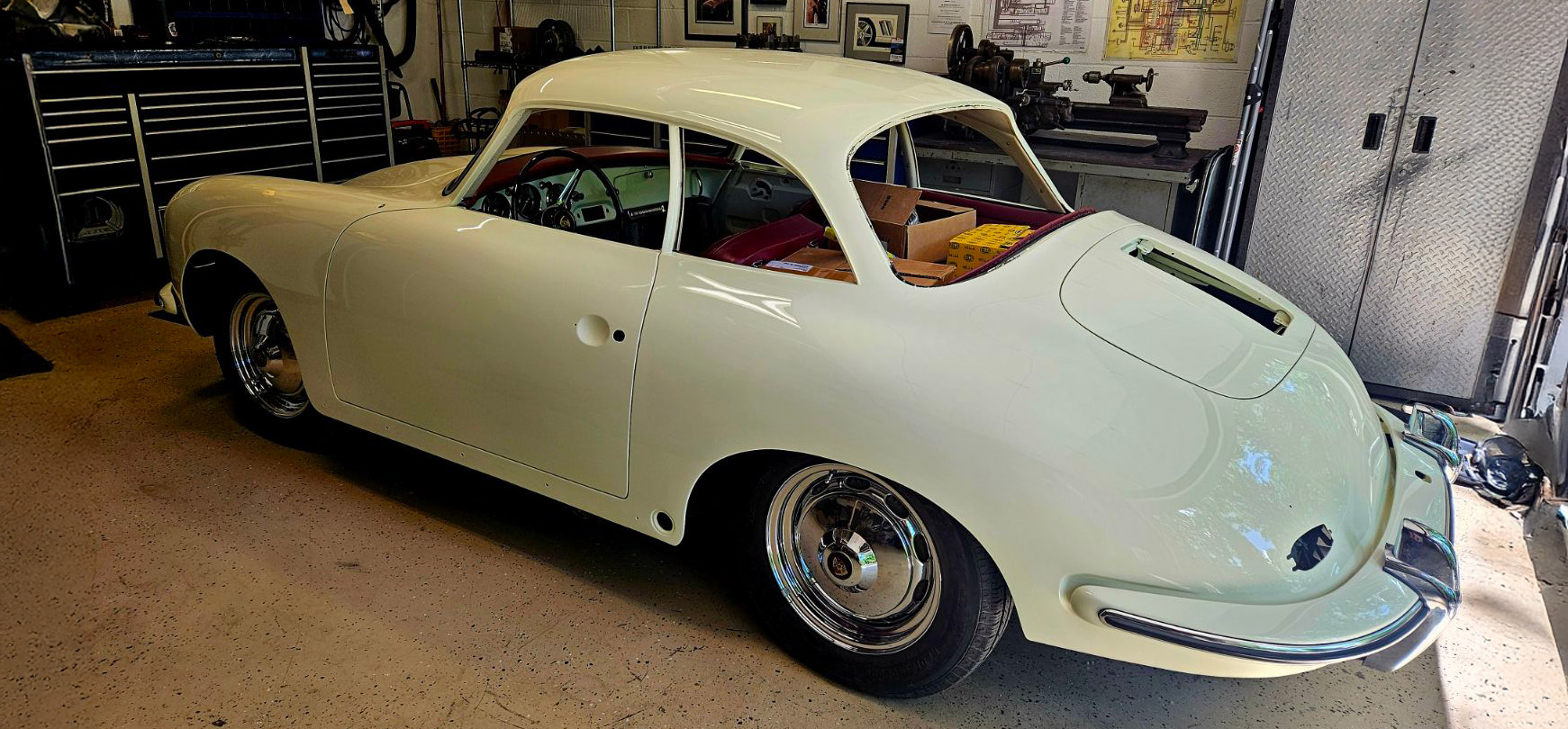 Before Porsche restoration